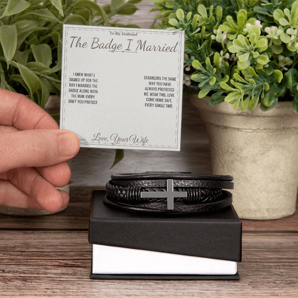 Meaningful gift for husband - The Badge I Married