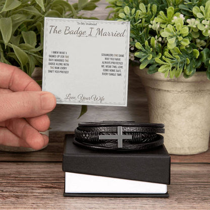 Meaningful gift for husband - The Badge I Married