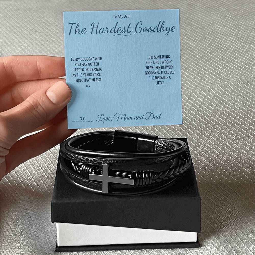 Meaningful gift for son - The Hardest Goodbye