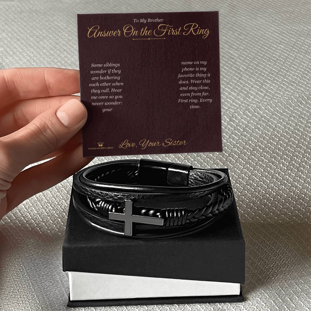 Sentimental brother gift, not generic