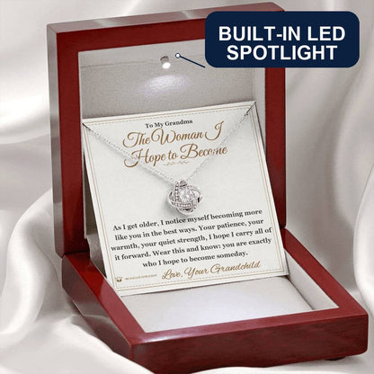 Meaningful gift for grandmother - The Woman I Hope to Become