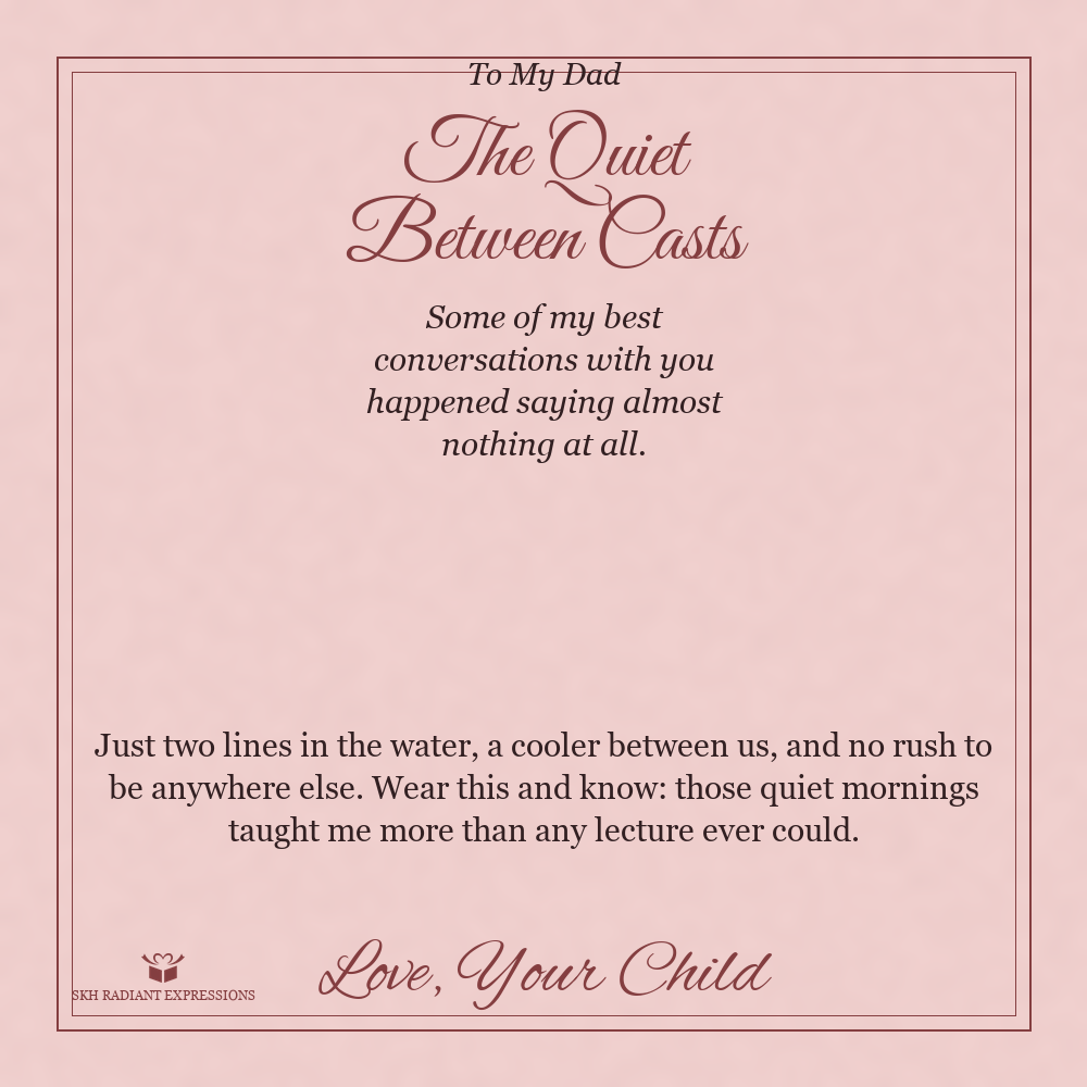 The Quiet Between Casts - Cuban Link Chain for Dad