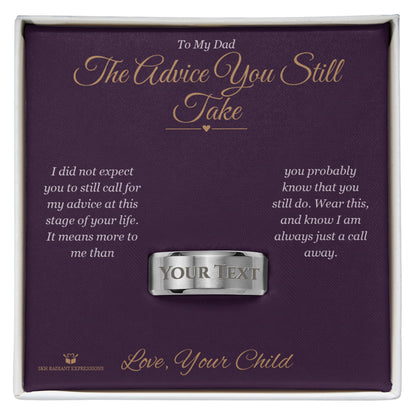 Sentimental dad gift, not generic