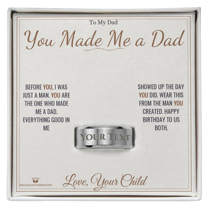 Sentimental dad gift, not generic