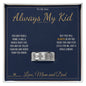 Always My Kid - Engraved Men's Ring for Son