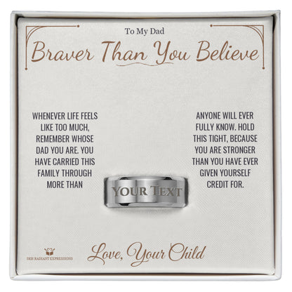 Best engraved men's ring for dad 2026