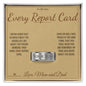 Every Report Card - Engraved Men's Ring for Son