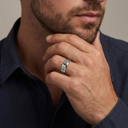 What does a Engraved Men's Ring mean - gift for son