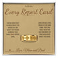 Every Report Card - Engraved Men's Ring for Son