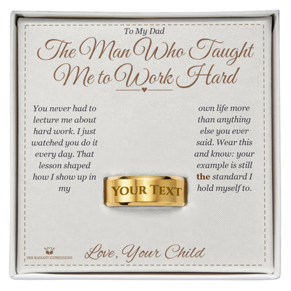 Sentimental dad gift, not generic