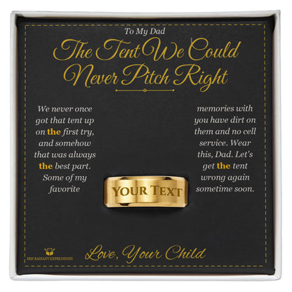 Sentimental dad gift, not generic