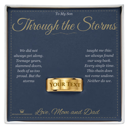 Meaningful gift for son - Through the Storms