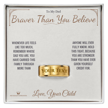 Sentimental dad gift, not generic