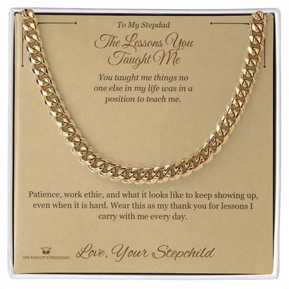 Cuban Link Chain gift box, ready to give to brother