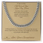 The Woods You Knew By Heart - Cuban Link Chain for Grandfather