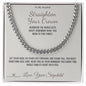 Straighten Your Crown - Cuban Link Chain for Stepdad