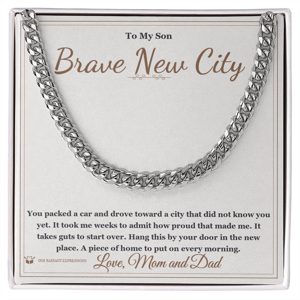 Brave New City - Cuban Link Chain for Son