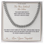 The Man Behind the Jokes - Cuban Link Chain for Stepdad