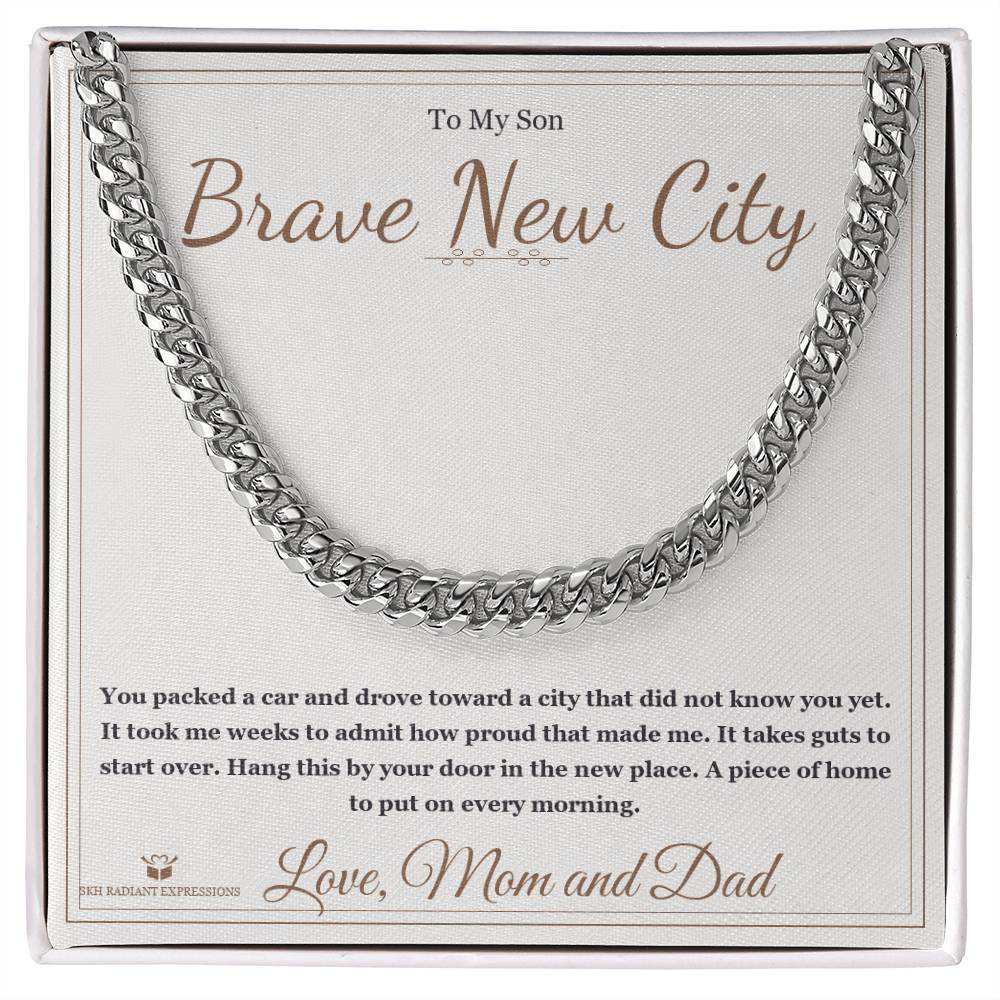 Brave New City - Cuban Link Chain for Son