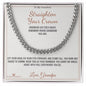 Straighten Your Crown - Cuban Link Chain for Grandson
