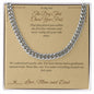 The Dog That Chose You First - Cuban Link Chain for Son