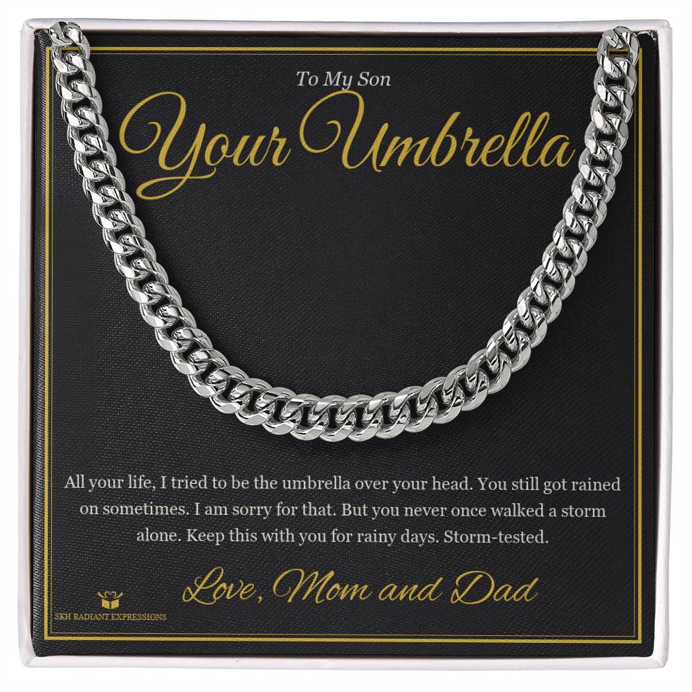 Your Umbrella - Cuban Link Chain for Son