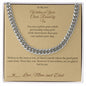 Written in Your Chart, Raised by Us - Cuban Link Chain for Son