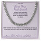 Since Your First Breath - Cuban Link Chain for Son