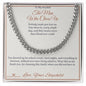The Man Who Chose Us - Cuban Link Chain for Stepdad