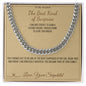 The Best Kind of Surprise - Cuban Link Chain for Stepdad