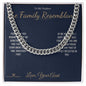 The Family Resemblance - Cuban Link Chain for Nephew