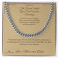 The Books Under Your Bed With a Flashlight - Cuban Link Chain for Son