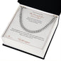 The Strength You Don't Show - Cuban Link Chain for Him