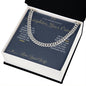 Straighten Your Crown - Cuban Link Chain for Husband