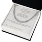 The Person Who Knows All My Versions - Cuban Link Chain for Brother