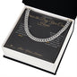 Since the Day You Came Home - Cuban Link Chain for Brother