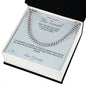 The Tassel - Cuban Link Chain for Grandson