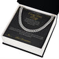 Every Visit, A Gift - Cuban Link Chain for Grandson