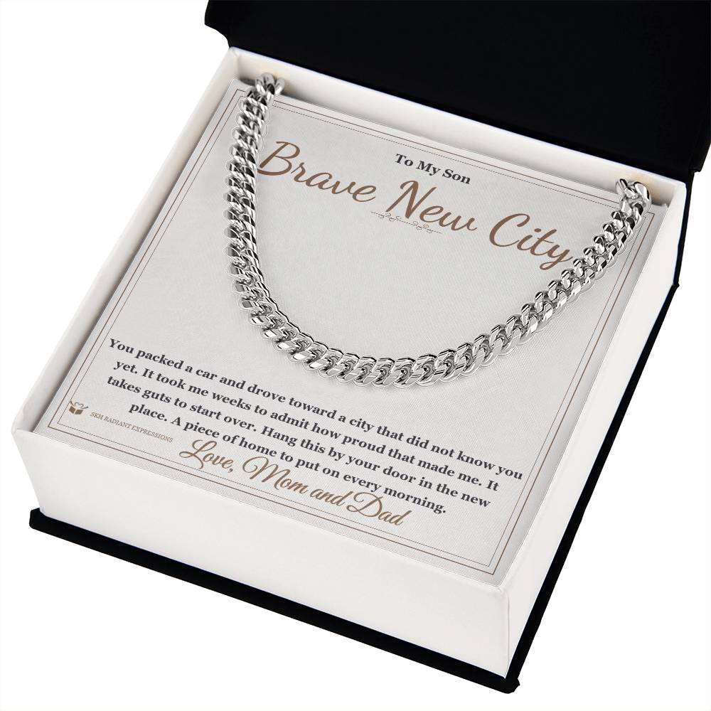 Brave New City - Cuban Link Chain for Son