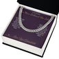 The Man Behind the Jokes - Cuban Link Chain for Grandfather