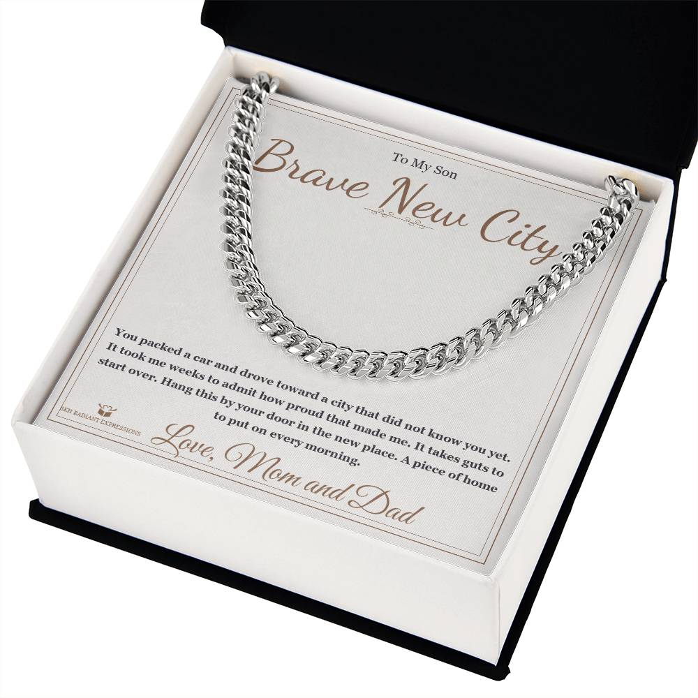 Brave New City - Cuban Link Chain for Son