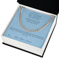 The Motorcycle You Still Won't Let Me Ride - Cuban Link Chain for Brother