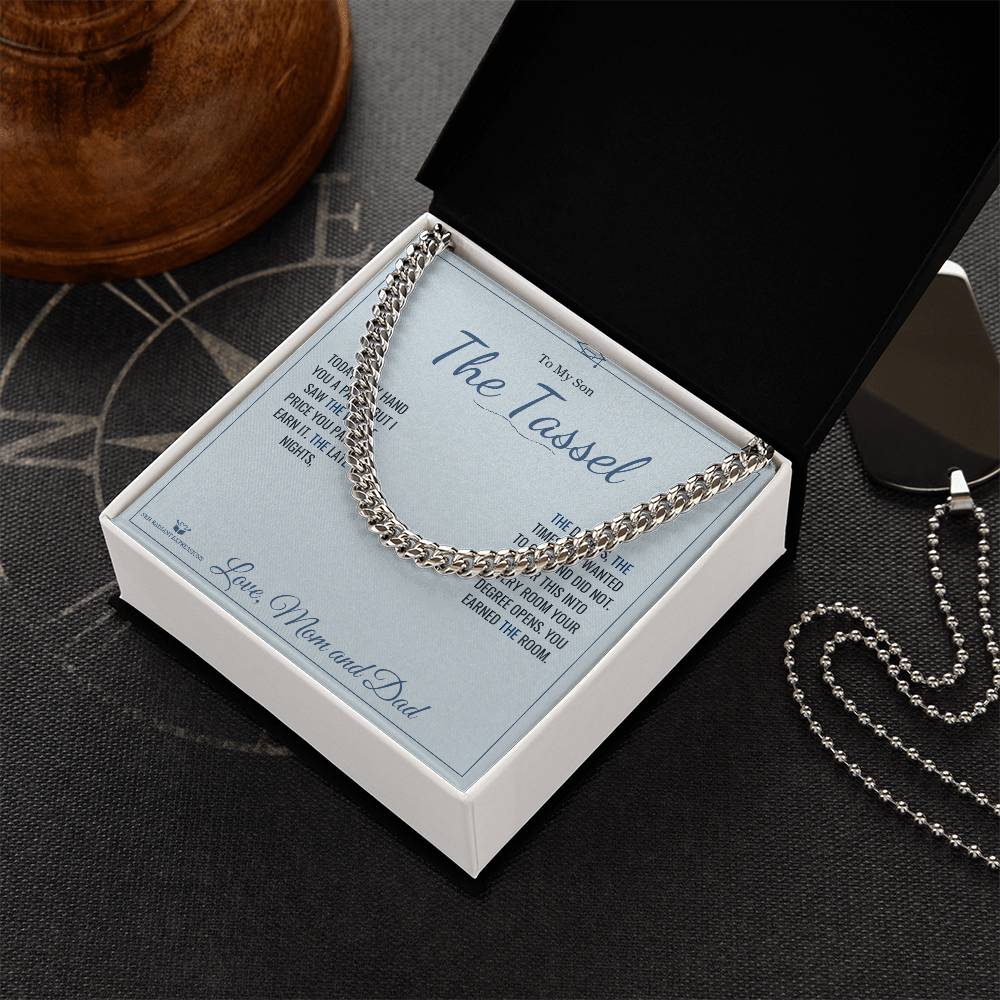 The Tassel - Cuban Link Chain for Son