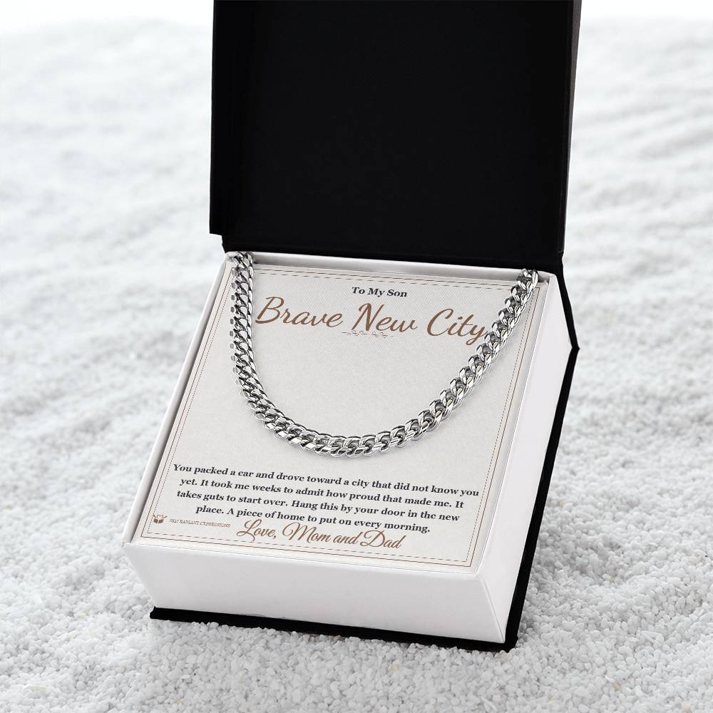Brave New City - Cuban Link Chain for Son