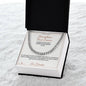 Straighten Your Crown - Cuban Link Chain for Grandson