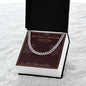 The Voice That Calms Me Now - Cuban Link Chain for Son