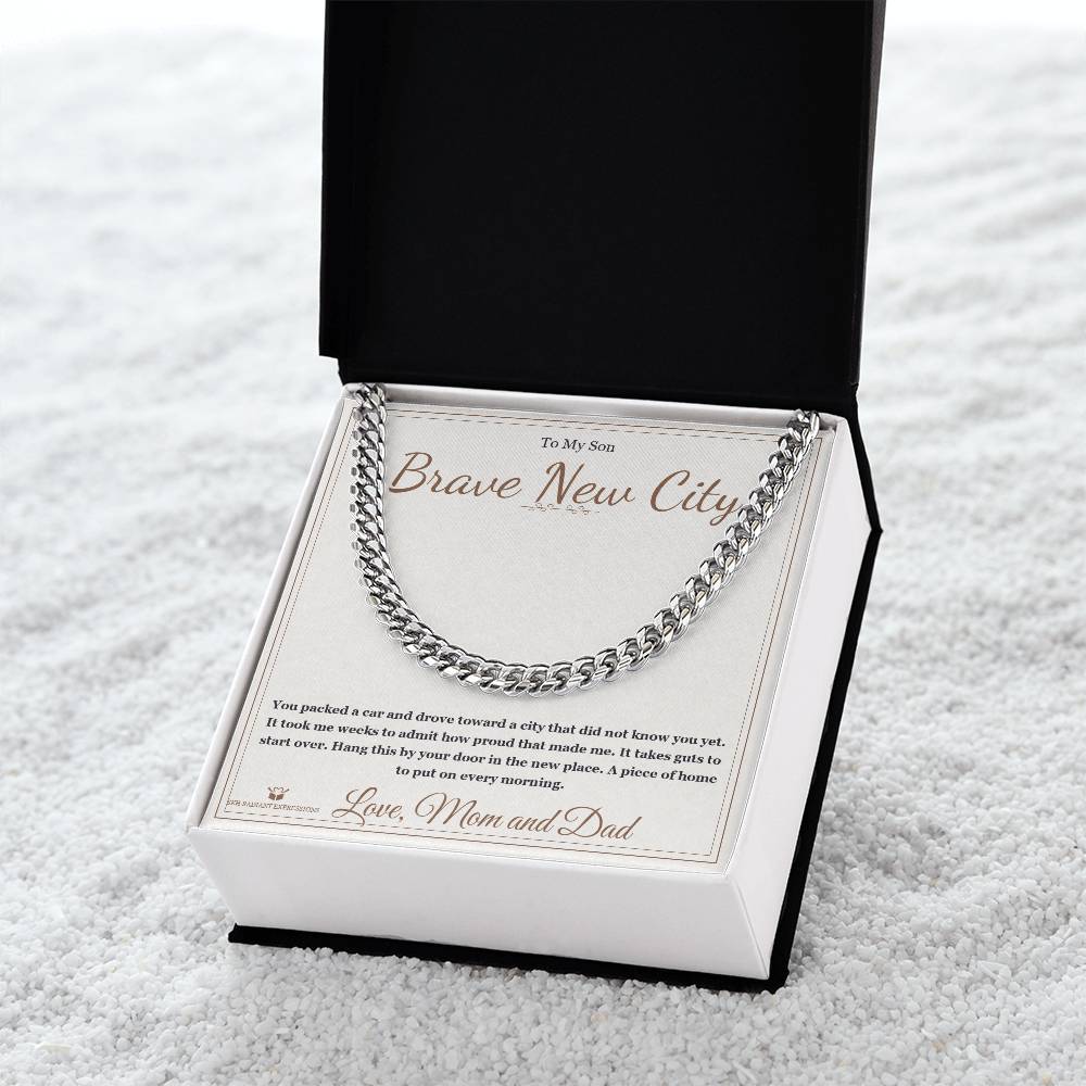 Brave New City - Cuban Link Chain for Son
