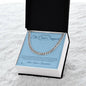 The Quiet Support - Cuban Link Chain for Stepdad