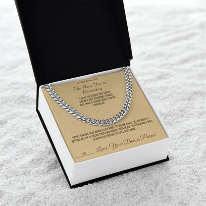 Meaningful gift for brother - The Man You're Becoming