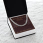 The Voice That Calms Me Now - Cuban Link Chain for Son